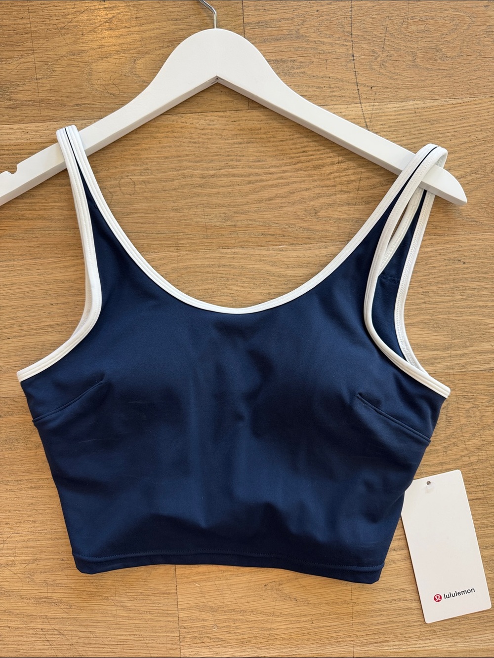 lululemon scoop neck cutout tennis tank